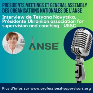 Interview de Tetyana Novytska – Présidente de l'Union Ukrainienne de supervision et de coaching